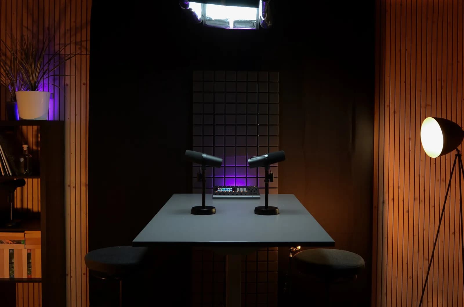 Podcastové studio Loopa